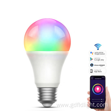 Alexa Tuya Google Available Multicolor smart light bulb